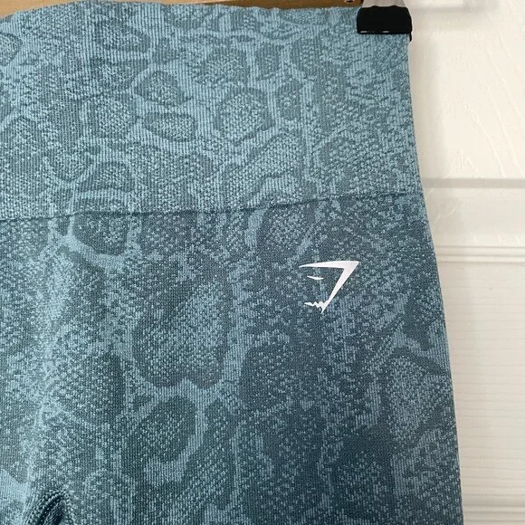 Adapt Animal Seamless Leggings - Iceberg Blue/Thunder Blue XS - Picture 12 of 13